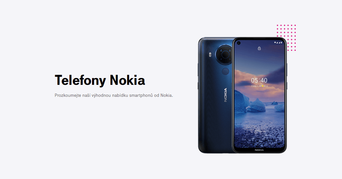 Mobilní telefony Nokia - T-Mobile.cz