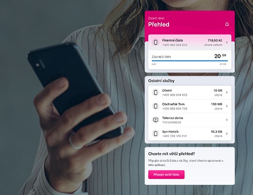 Aplikace Můj T-Mobile Business - T-Mobile.cz